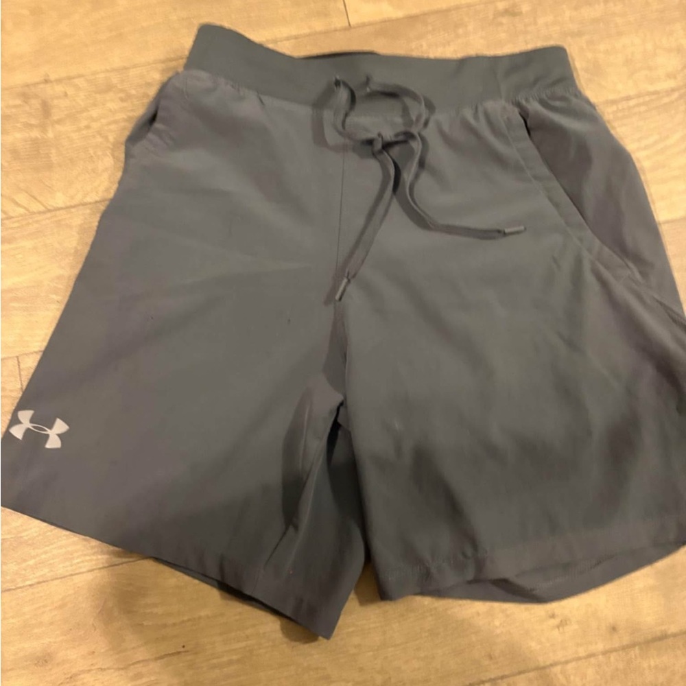 Under Armour Men's Charcoal Athletic Shorts